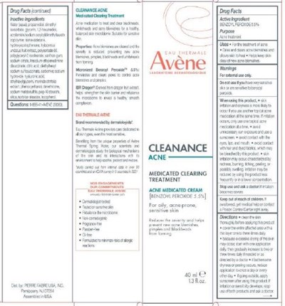 Avene Cleanance Acne Medicated Clearing Treatment (Avene Cleanance Acne Medicated Clearing Treatment)